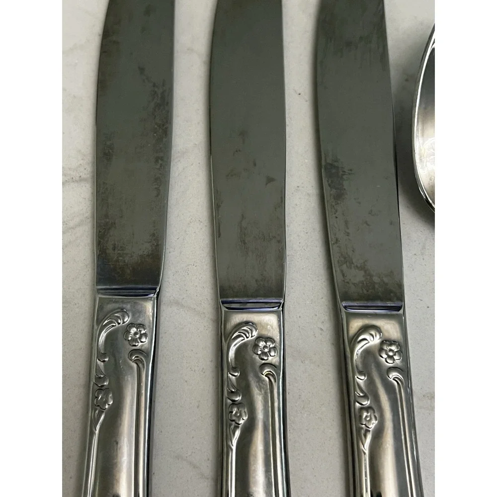 Oneida AZALEA Flatware 9 Replacement‎ Filler Pieces Silverware Knife Spoon Fork